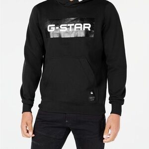 G-Star Charcoal Sweatshirt with‎ Logo Patch Size XL